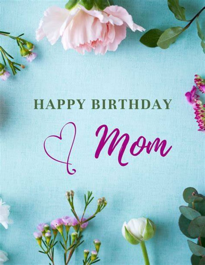Happy birthday mom, you have the patience of a saint! Happy birthday