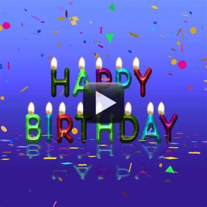 Happy Birthday Song Animation Video Happy Birthday Song Gif Video