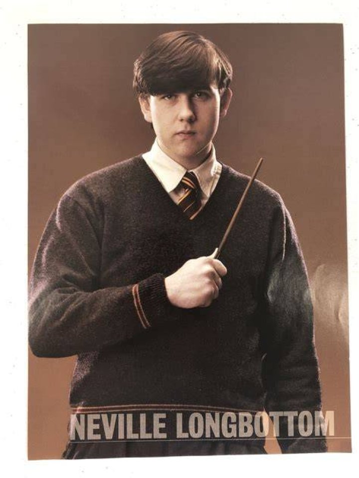 Harry Potter&rsquo;s Neville Longbottom Then and Now