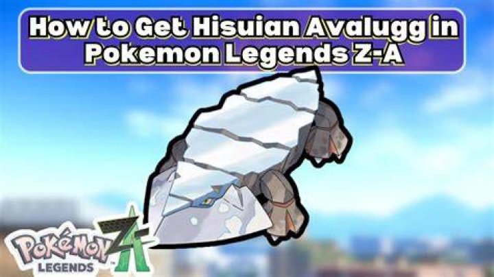 Hisuian Avalugg in Pokemon Legends Arceus