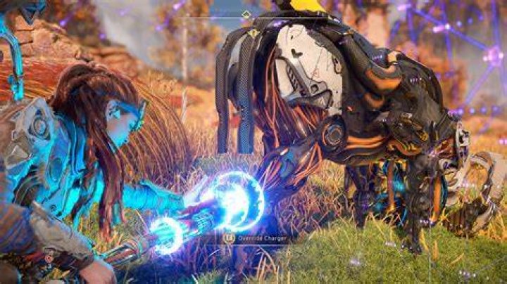 Horizon pointing a shotgun in Apex Legends