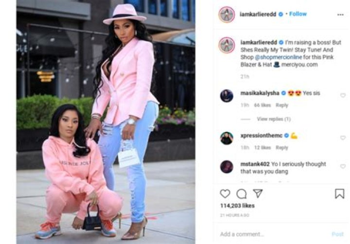 &lsquo;I Thought I Seen Karlie Twice&rsquo; Yandy SmithHarris&rsquo; Picture with