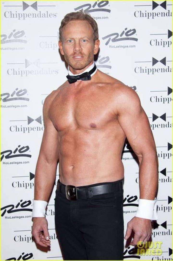 Ian Ziering Strips for Chippendales