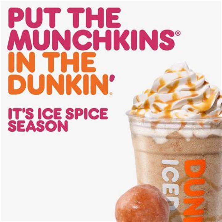Ice Spice & Dunkin' Collab On PumpkinFlavored Signature Drink