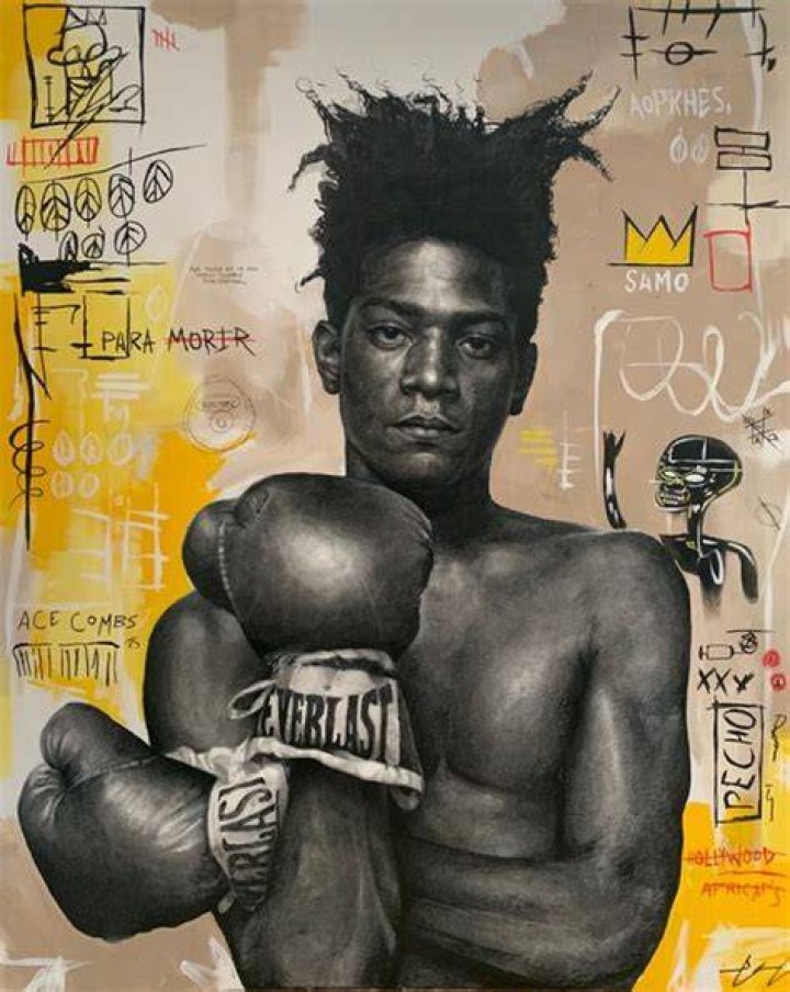 if basquiat was still alive this would be his newest Stable Diffusion