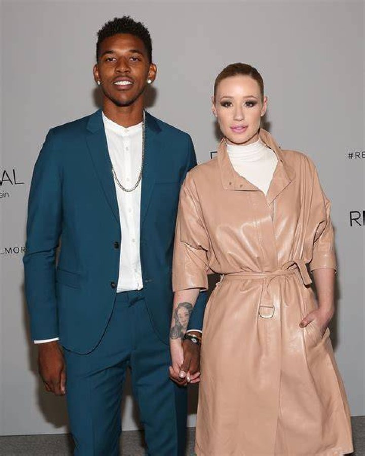 Iggy Azalea and her boyfriend, Nick Young, held hands on the red