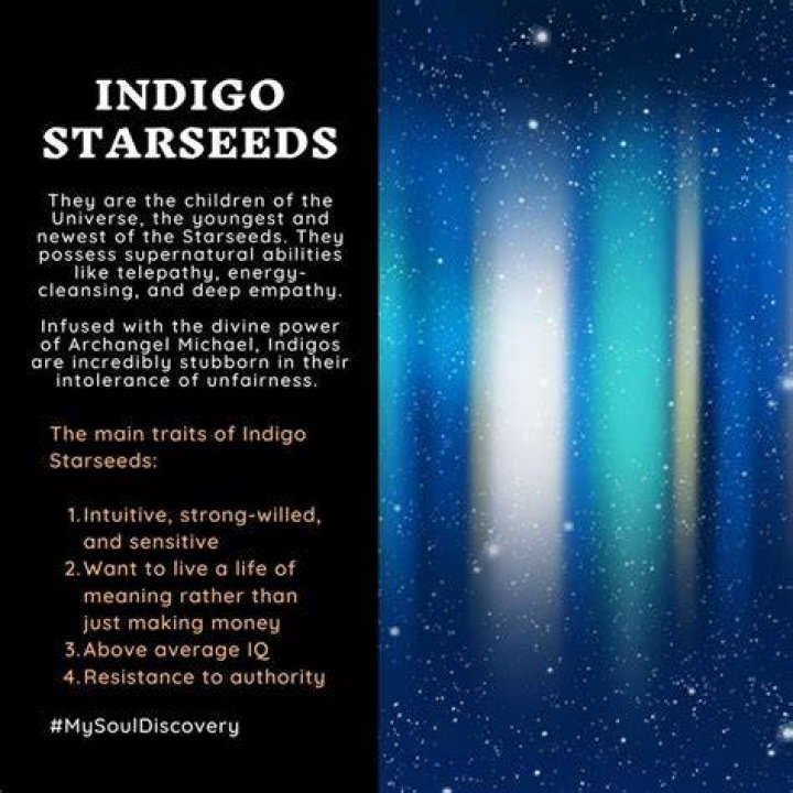 Indigo Starseeds Indigo children, Starseed, Emotional awareness