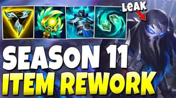 Item rework in Season 11 League of Legends