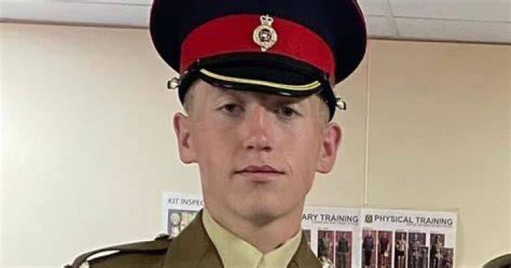 Jack BurnellWilliams Soldier, 18, who walked with Queen's coffin