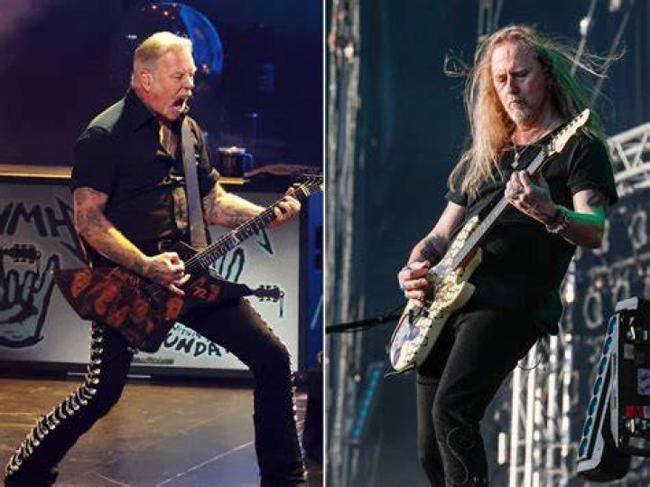 James Hetfield and Jerry Cantrell Люди, Знаменитости, Лицо