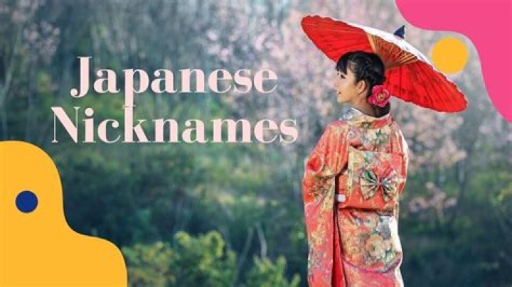 Japan Nicknames 200 Adorable and Cute Names