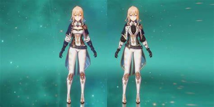 Jean alternate outfit screen