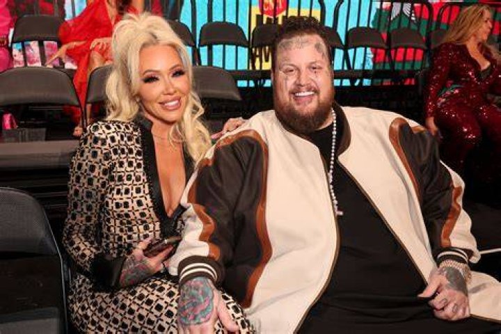 Jelly Roll’s Wife Bunnie Xo Gets Fiery in Flame Boots at CMT Awards