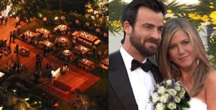 Jennifer Aniston, Justin Theroux Wedding Pictures, Wedding Dress