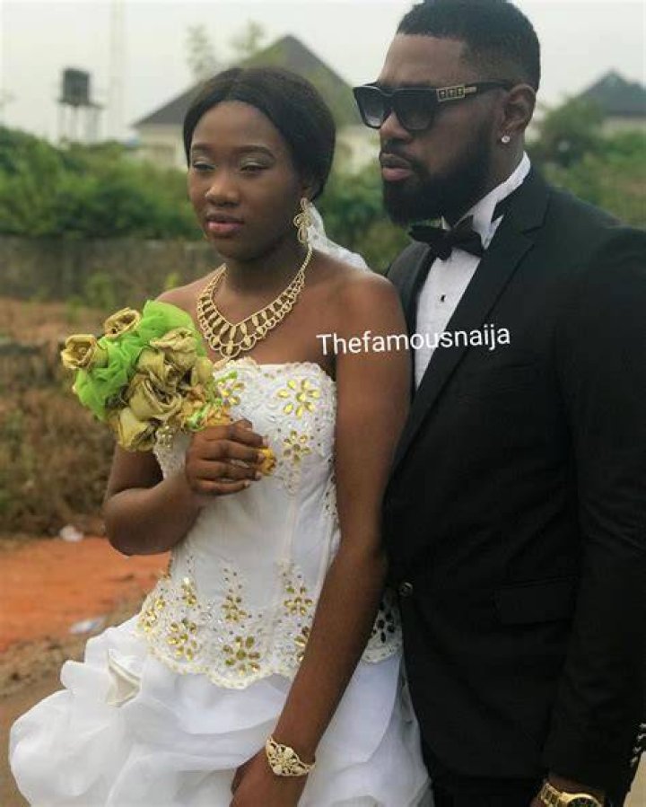 Jerry Williams And Chinenye Nnebe Wedding Pictures As Husband And Wife