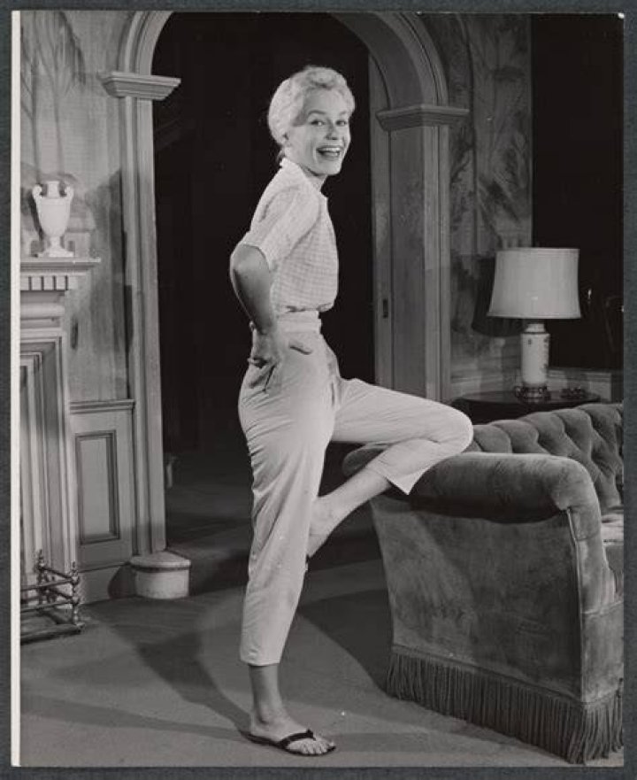 Joan Marshall in the stage production A Visit to a Small NYPL