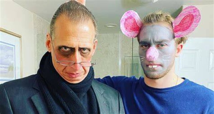Joe Mele and his dad dress up for a TikTok