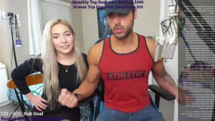 Jon Zherka with his new girlfriend Edate YouTube