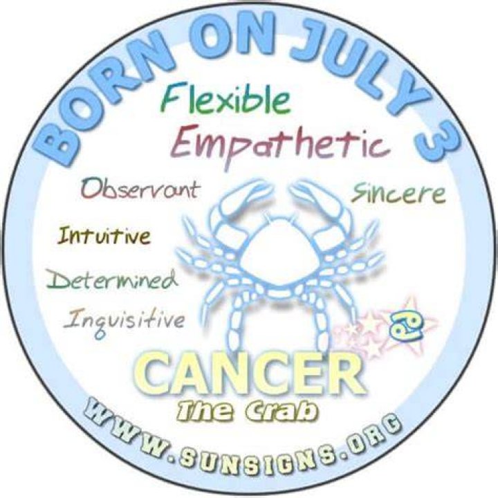July 3 Birthday Horoscope Personality &raquo; Sun Signs Birthday horoscope