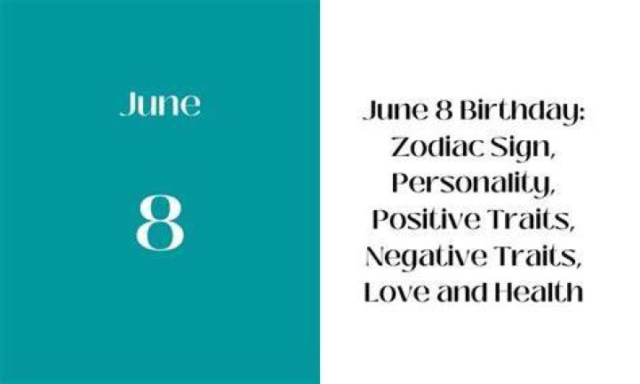 June 8 Birthday Horoscope Personality Sun Signs