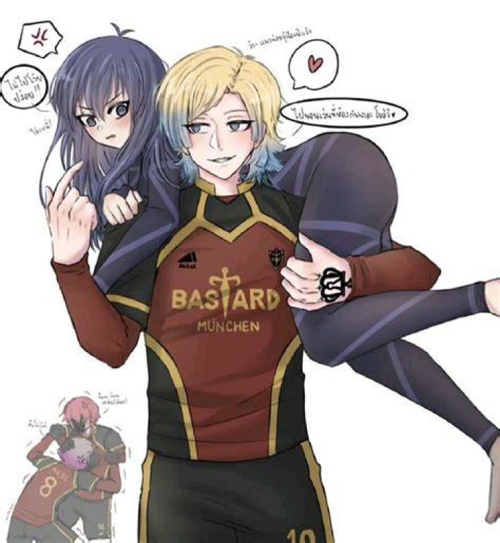 Kaiser Michael (fem) x Itoshi Sae (fem) Cute Anime Character, Character