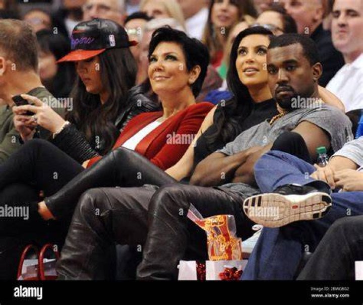 Kanye West Sitting Front Row at Fashion Week Time