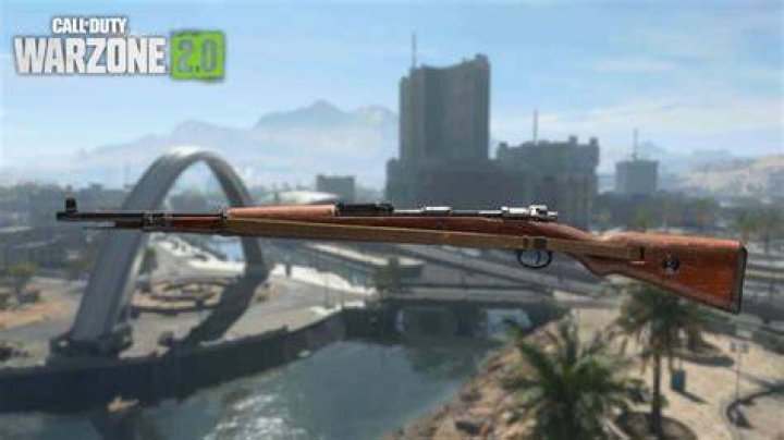 KAr98k being used in Warzone