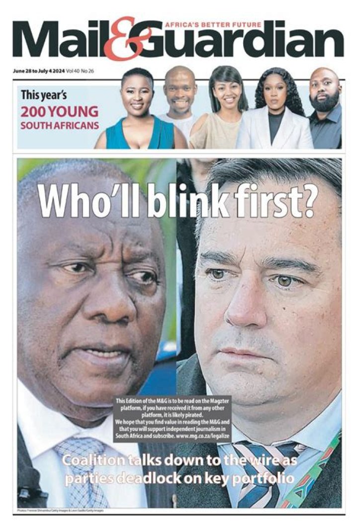 Kate Mantsho The Mail & Guardian