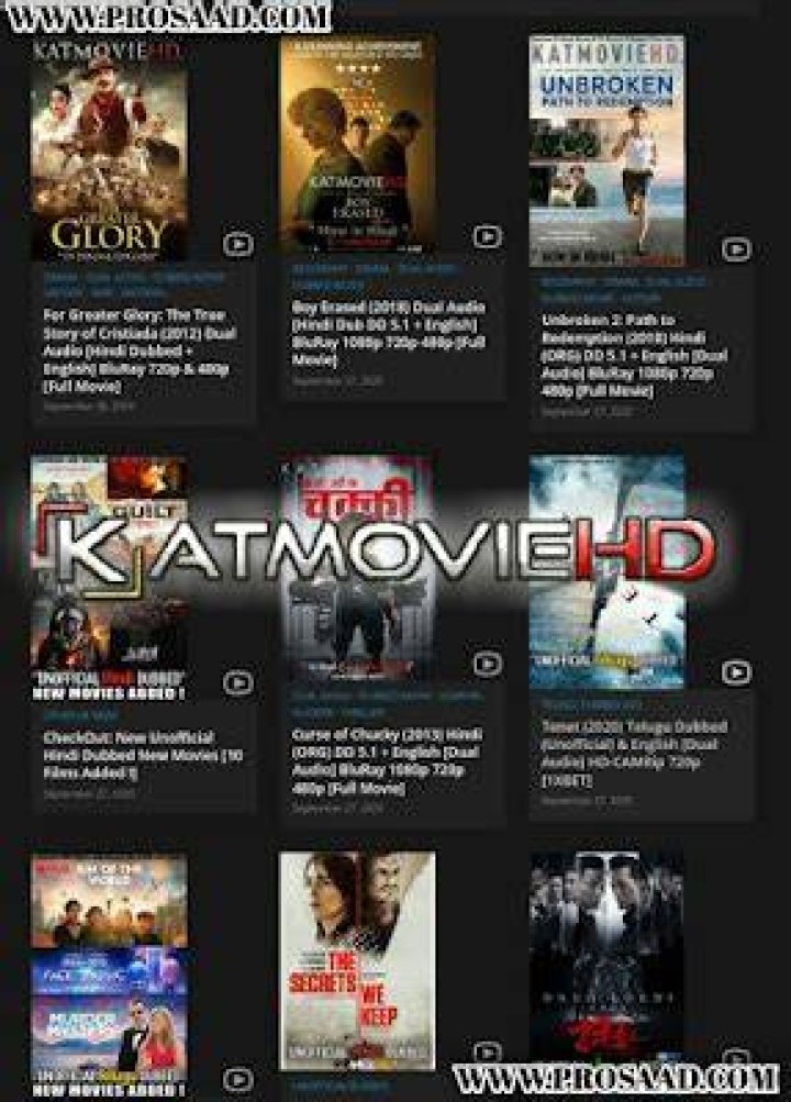 KatmovieHD Illegal HD Movies Download Website 2020 TTN