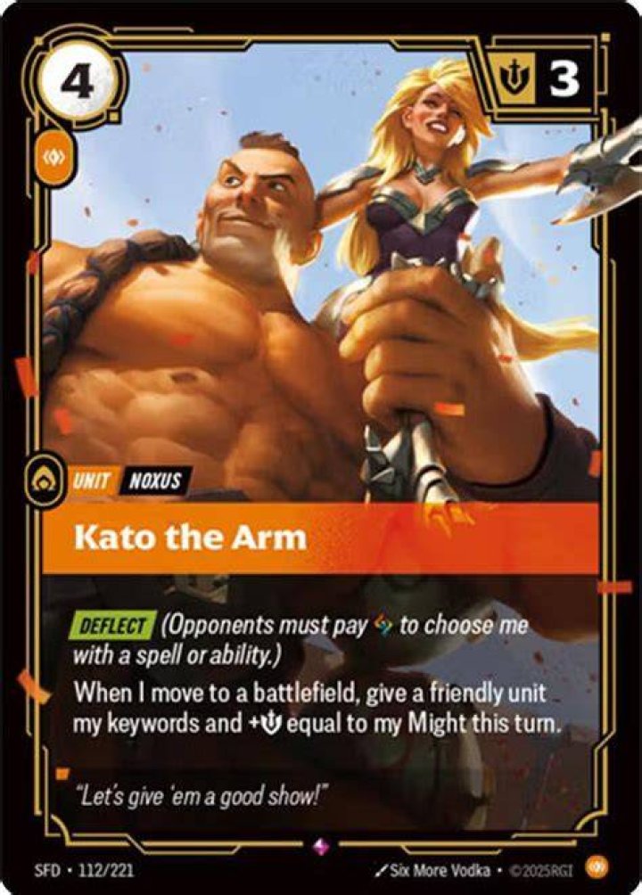 Kato art for Legends of Runeterra