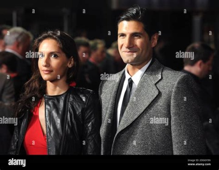 Kayvan Novak and sister arriving at the Frankenweenie Gala Screening