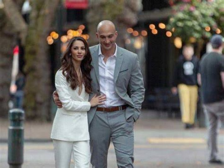KC Montero, wife first child
