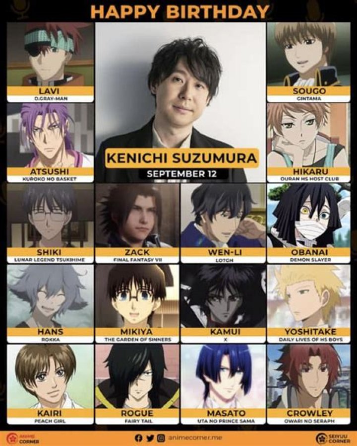 Kenichi Suzumura to release "Rhythm" in October Kenichi, Actors