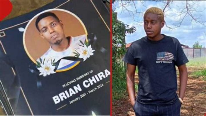 KENYANS MOURN BRIAN CHIRA! After He Passed on Through Road Accident Hit