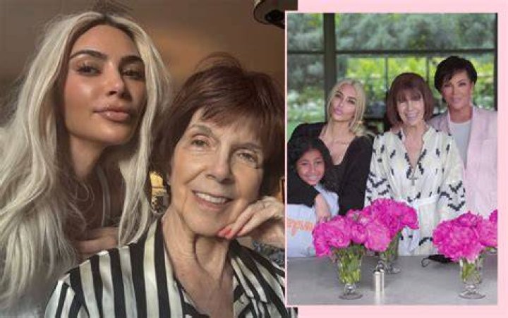 Kim Kardashian Reveals Grandma MJ Has a 'Creep' Instagram Account