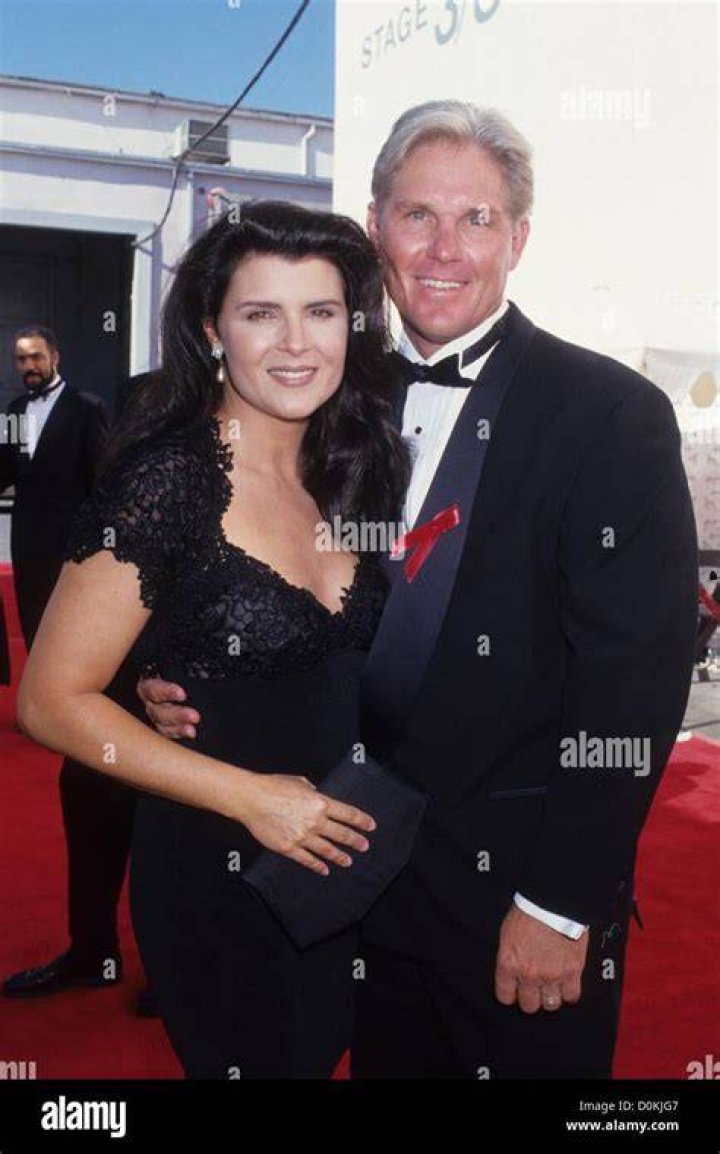 KIMBERLIN BROWN avec mari 1994.l9135lr.(Image Cr&eacute;dit &copy; Lisa Rose