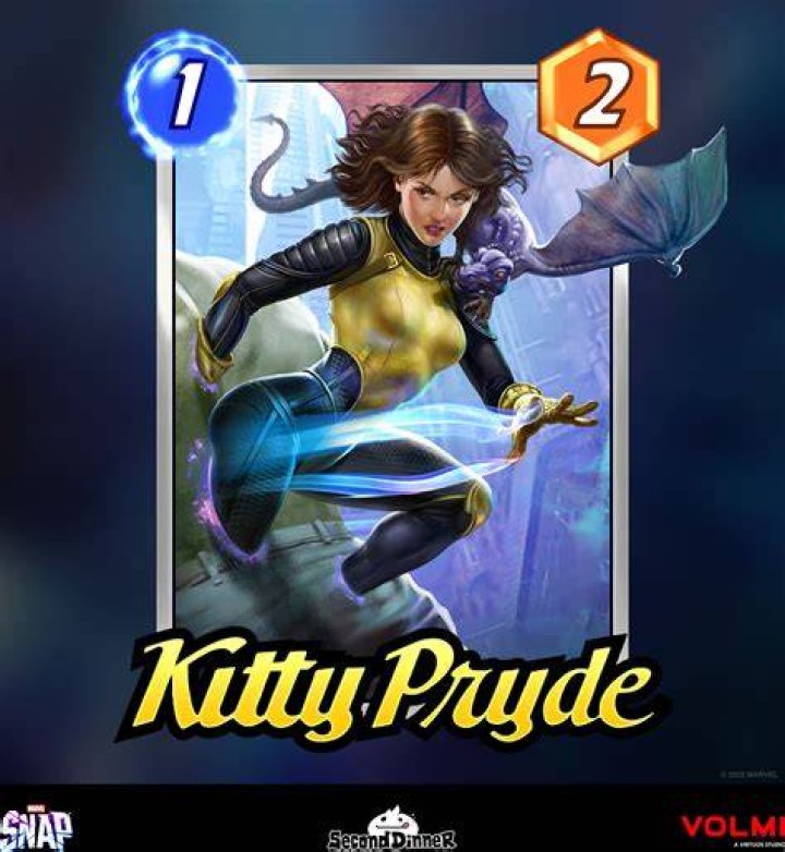 Kitty Pryde card in Marvel Snap