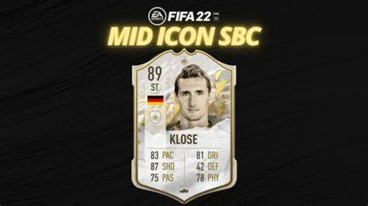Klose Mid ICON SBC Die Roten solution