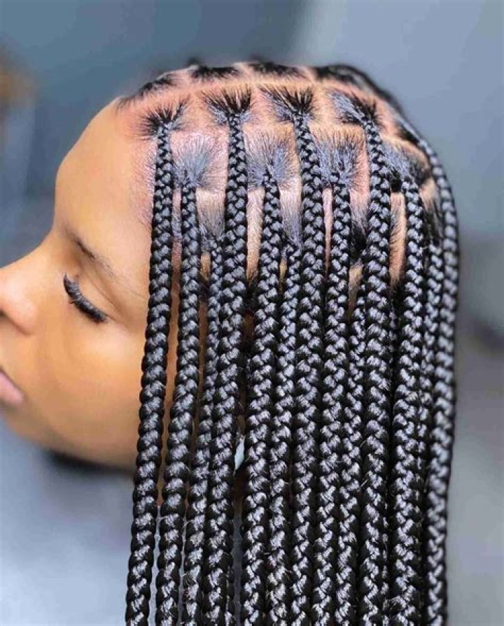 Knotless Single Braids Sofia African Hair Braiding