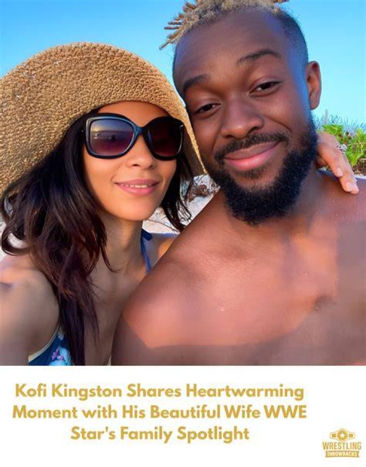 Kofi Kingston is Married to Wife Kori Campfield. 3 Kids.