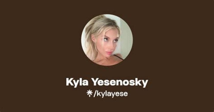 Kyla Yesenosky Unveiling The OnlyFans Leaks Mystery