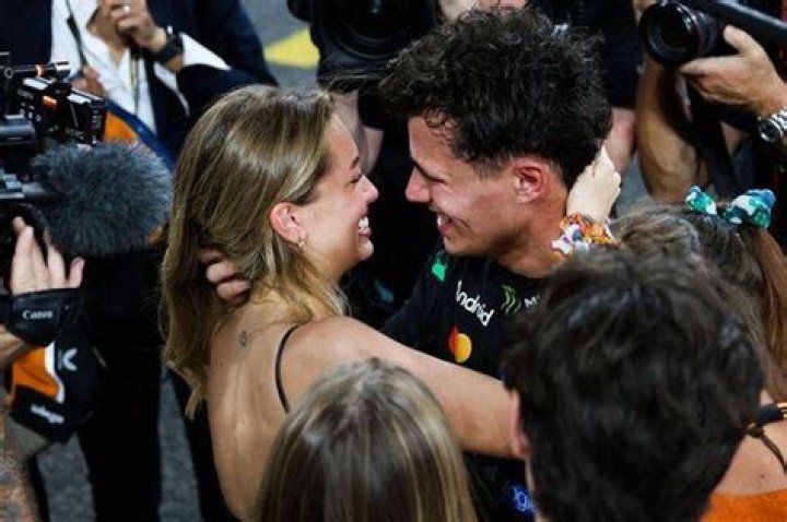 Lando Norris splits from model girlfriend Luisa Oliveira months after