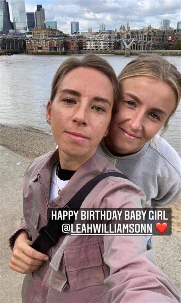 leah williamson & jordan nobbs in 2022