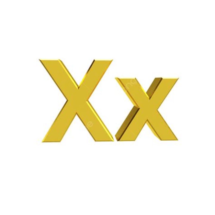 Letter X White Transparent, Gold Letter X, X, Letter, Letter X PNG