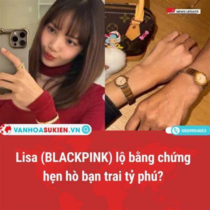 Lisa (BLACKPINK) lộ bằng chứng hẹn h&ograve; chung b&agrave;n với "th&aacute;i tử" đế chế tỷ