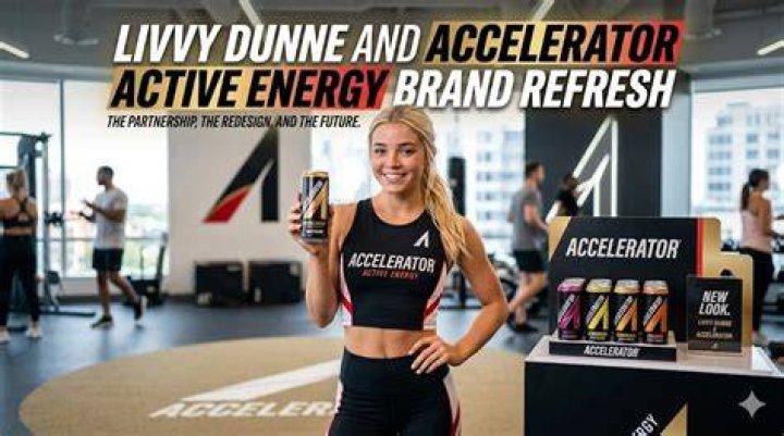 Livvy Dunne Joins Accelerator Active Energy As Newest Brand Ambassador