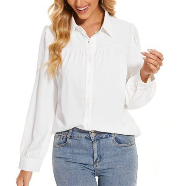 Long Sleeve Blouse of Brighton Keller Butler on the Instagram account