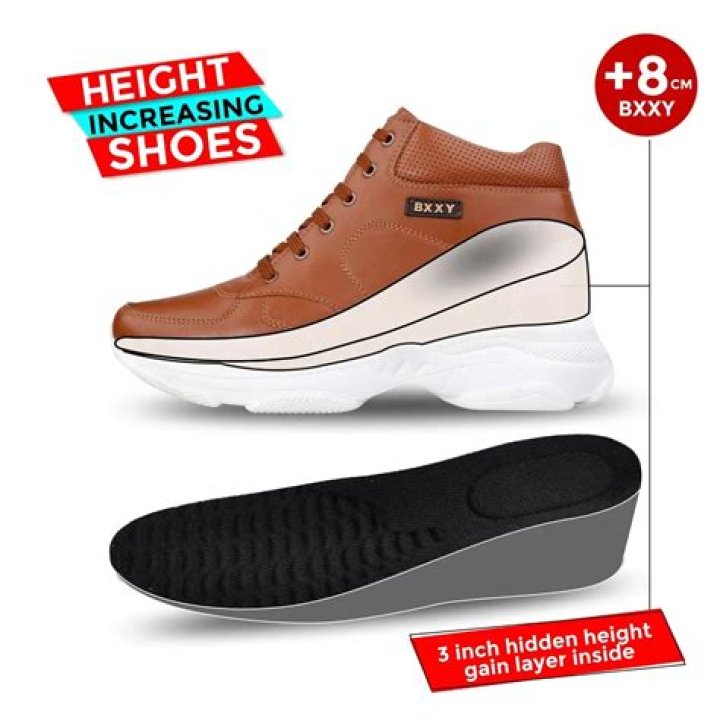 LORENZO height increasing sneakers +8 CM/3,14 Inches Men's elevator