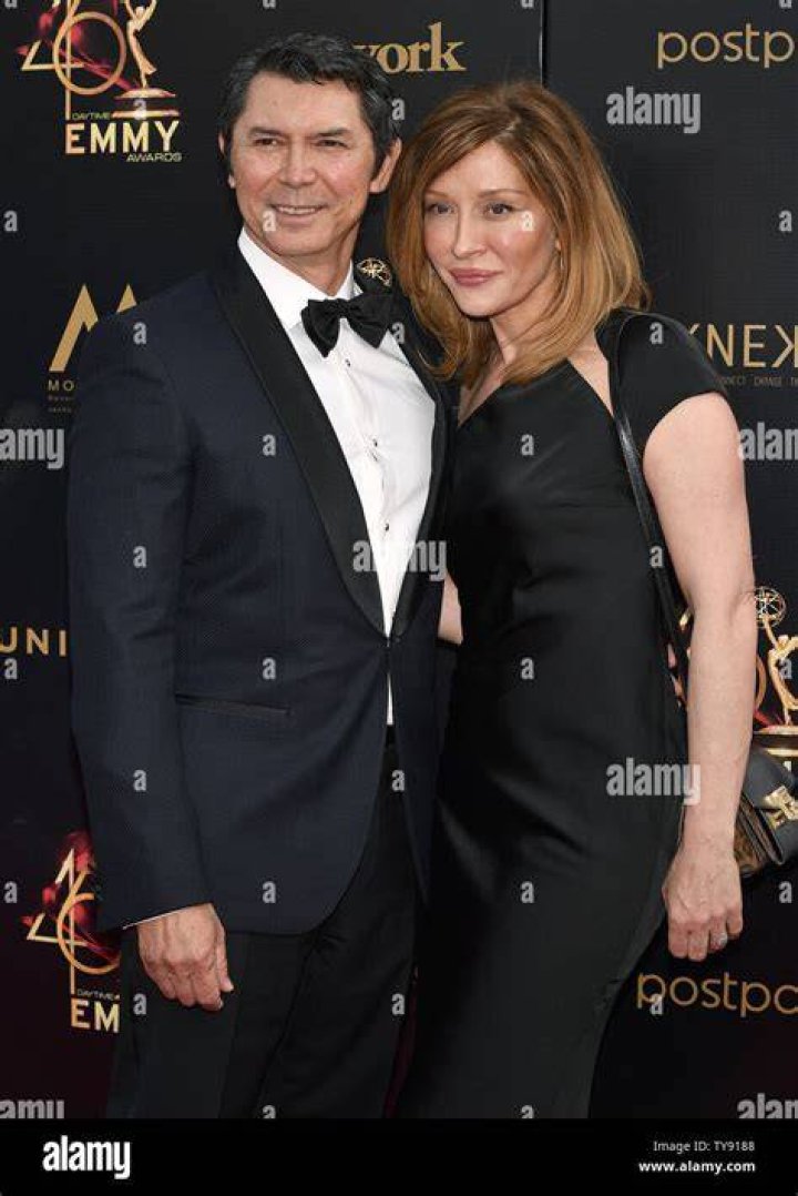 Lou Diamond Phillips Wife Yvonne Stock Photos & Lou Diamond Phillips