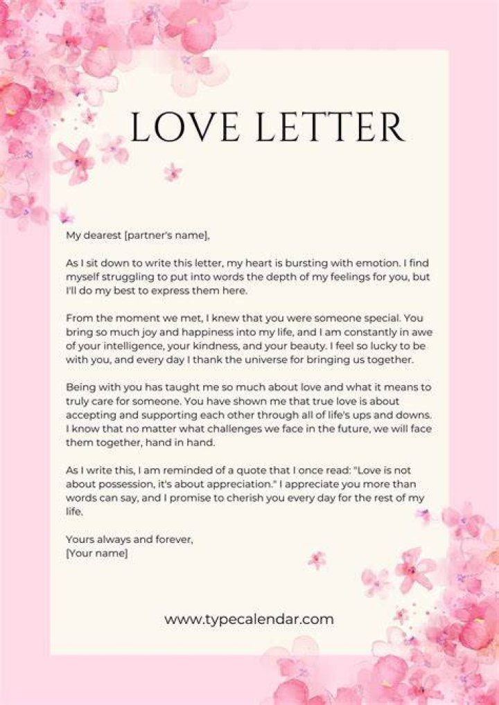 Love Letter for a LongDistance Boyfriend for Relationship